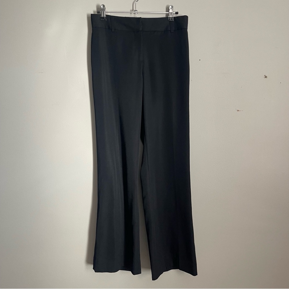 J. CREW | Black Favorite Fit Wide Leg Trouser Dress Pants Sz 2